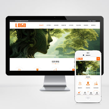 康复培训学校网站模板(pc+wap)